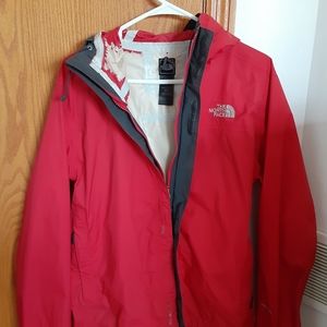 North Face Rain Jacket-Medium